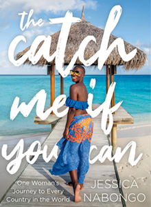 The Catch Me if You Can by Jessica Nabongo book cover, one of my favorite books of 2023.